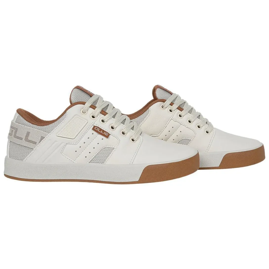 Tênis Ollie Neo 3 masculino bege vista frontal para ajuste e conforto